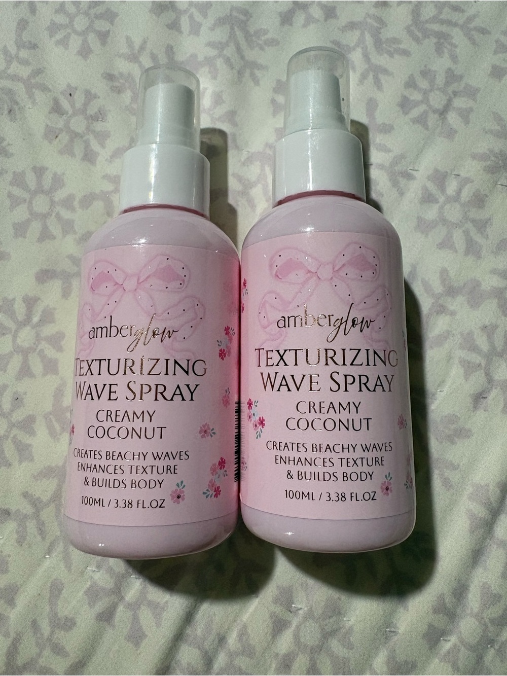 Pink Texturizing Wave Spray - Creamy Coconut